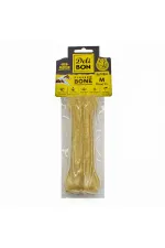 Delibon Deri Köpek Çiğneti Pres Kemik 1x15cm Natural Delibon Deri Köpek Çiğneti Pres Kemik 1x15cm Natural