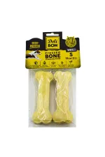 Delibon Deri Köpek Çiğneti Pres Kemik 2x12cm Beyaz Delibon Deri Köpek Çiğneti Pres Kemik 2x12cm Beyaz